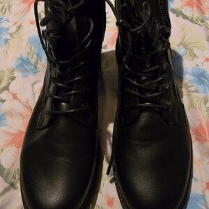 Wanted Black Boots Size 10